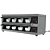Conservador de Proteínas Industrial PRCPROT-08 Cubas Encosto Inox 1600W Progás - Imagem 1