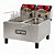Fritadeira Elétrica Industrial Croydon FC2A 2 Cubas 3 Litros Inox - Imagem 1