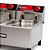 Fritadeira Elétrica Industrial Croydon FC2B 2 Cubas 4,5 Litros Inox - Imagem 3