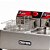 Fritadeira Elétrica Industrial Croydon FC2B 2 Cubas 4,5 Litros Inox - Imagem 2
