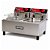 Fritadeira Elétrica Industrial Croydon FC2B 2 Cubas 4,5 Litros Inox - Imagem 1