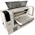 Cilindro Laminador Elétrico Massas 37cm And 1/2 CV Com Alavanca Anodilar - Imagem 2