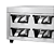 Conservador de Proteína MCP 8 Cubas Encosto Inox 2000W Metalcubas - Imagem 2