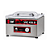 Seladora a Vácuo Industrial Profissional CAF VAC 420-D Inox 1,43 kW - Imagem 1