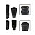Kit 4 Soquetes Longo Impacto  Aço Enc 1/2 13, 22, 24 e 27mm - Imagem 1