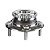 Cubo De Roda Traseira Jac J6 2.0 16V Com ABS 2011 A 2025 - Imagem 2