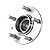 Cubo De Roda Traseira Jac J6 2.0 16V Com ABS 2011 A 2025 - Imagem 3