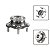 Cubo De Roda Traseira Jac J6 2.0 16V Com ABS 2011 A 2025 - Imagem 1