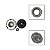 Kit Embreagem Chery QQ 1.1 16V 2010 A 2015 4CC - Imagem 1