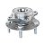 Cubo Roda Dianteira Jac T6 2.0 16V Com ABS 2015 E 2016 - Imagem 2