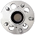 Cubo Roda Traseiro Com ABS Chery Tiggo 2.0 16v 2009 a 2015 - Imagem 4