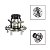 Cubo Roda Traseiro Jac T6 2.0 16V 2015 - Imagem 1