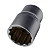 Soquete Estriado 1/2" 21mm Aço Cromo Vanádio - Imagem 2