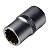 Soquete Estriado 1/2" 14mm Aço Cromo Vanádio - Imagem 2