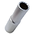 Soquete Estriado Longo 1/2" 13mm Aço Cromo Vanádio - Imagem 3