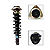 Amortecedor Dianteiro Direito Completo Effa Pick-up 1.0 8V - Imagem 1