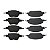 Kit Pastilhas Freio Dianteria Traseira BYD Dolphin Mini - Imagem 2