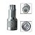 Chave Soquete Curto Estriado 16mm - Imagem 1