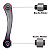 Kit Buchas Braço Traseiro Inferior Chery Tiggo 5X 1.5 16V - Imagem 2