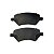 Kit Pastilha Sapata Freio Chery Celer 1.5 16V 2013 Em Diante - Imagem 5