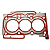 Junta Cabeçote 0,80mm Chery Tiggo 3X 1.0 12V Inox - Imagem 6