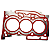Junta Cabeçote 0,80mm Chery Tiggo 3X 1.0 12V Inox - Imagem 2