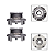 Par Cubo Roda Dianteira Effa V21 V22 V25 1.3 e 1.5 16V - Imagem 1