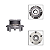 Cubo Roda Dianteira Effa V21 V22 V25 1.3 e 1.5 16V - Imagem 1