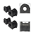 Kit 4 Buchas Barra Estabilizadora Chery Tiggo 2.0 16V - Imagem 1