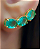 BRINCO pedraria verde - Imagem 2