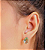 Brinco pedraria gota - Imagem 2