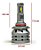 Ultra Led Tx5 Tarponn 11.000 Lumens 100w 6000k Hb3 Hb4 - Imagem 6