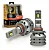 Kit Lâmpada Led Tx5 Pro H16 50w 11000 Lumens 6000k Tarponn - Imagem 1
