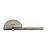 Transferidor De Grau Goniometro Angulo 180 Aço Inox Lotus 3850 - Imagem 1