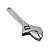 Chave Inglesa Ajustável 8 Pol 200 Mm Aço Crv Cromada - Imagem 1