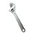 Chave Inglesa Ajustável 8 Pol 200 Mm Aço Crv Cromada - Imagem 2