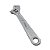 Chave Inglesa Ajustável 8 Pol 200 Mm Aço Crv Cromada - Imagem 3