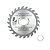 Disco De Corte Para Madeira Makita 110mm X 24 Dentes 3915 - Imagem 1
