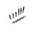 Kit Jogo Soquete 1/2 Fendas Phillips 7 PCS CR-V - Imagem 1