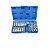 Kit Jogo Soquetes Torx 34 Peças Macho Femea 1/4 e 3/8 - Imagem 1