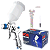 Pistola Pintura Hvlp Profissional 600ml 1,3mm Pro-530 Ldr2 - Imagem 11