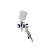 Pistola Retoque E Pintura Mini Hvlp Automotiva Pro535 Pi1 - Imagem 3