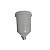 Copo Caneca Para Pistola De Pintura Pdr 600ml - Imagem 1
