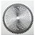 Disco Serra Circular Para Roçadeiras 60 Dentes Furo 25,4mm - Imagem 1
