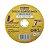 Kit 10 x Disco Corte Ferro Inox 7 Polegadas 180mm x 1,6mm - Imagem 1