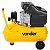 Compressor De Ar Elétrico Portátil Vonder Profissional Leve Mcv 216 Monofásica 21.6l 2cv 220v 60hz Amarelo - Imagem 1