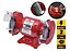 Moto Esmeril Bancada Profissional 1cv 735watts Bivolt - Imagem 3