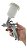 Pistola De Pintura Hvlp P/ 100 Ml Com Bico 0,8 Mm - Imagem 5