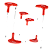 Jogo De Chave Torx Cabo Em L 6 Peças T10-t40 - Imagem 9