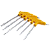 Kit Jogo De Chave Torx Cabo Em L 6 Peças T10-t40 - Imagem 2